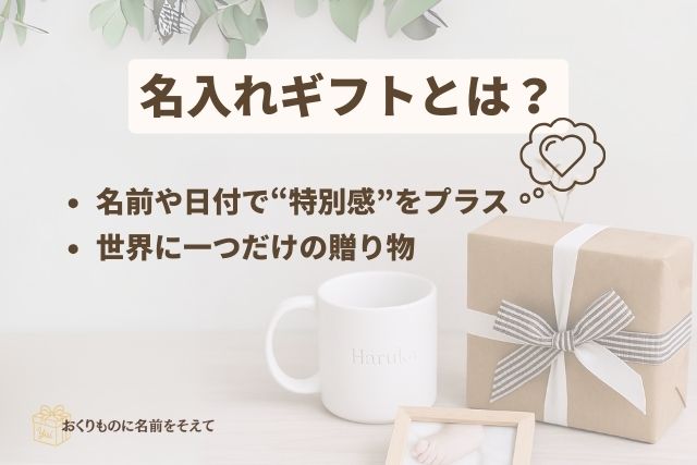 名入れギフトとは マグカップ フォトフレーム プレゼント